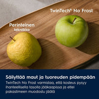 Electrolux LNT7MC36W 700-sarjan jääkaappipakastin, valkoinen, 2m