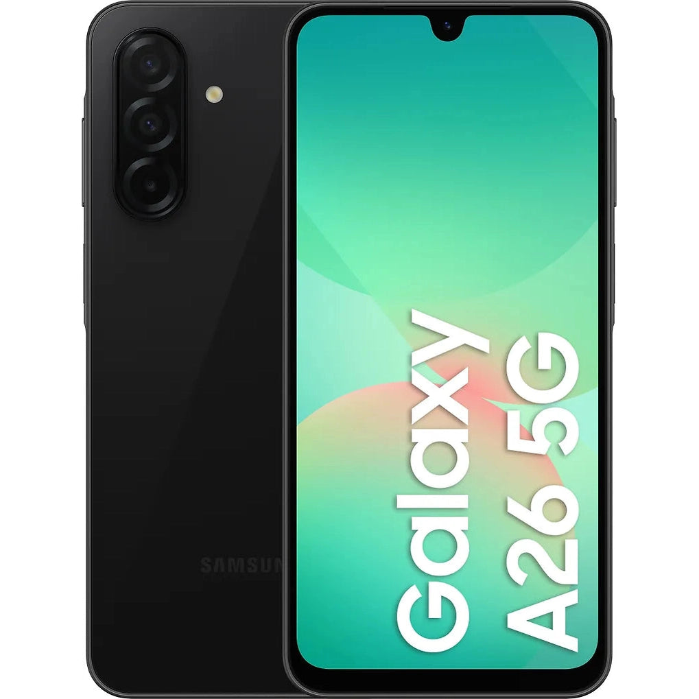 Samsung Galaxy A26 5G puhelin, 256/8 Gt, musta - E-store.fi
