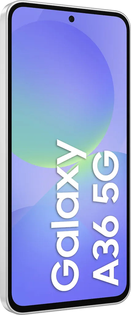 Samsung Galaxy A36 5G puhelin, 128/6 Gt, valkoinen