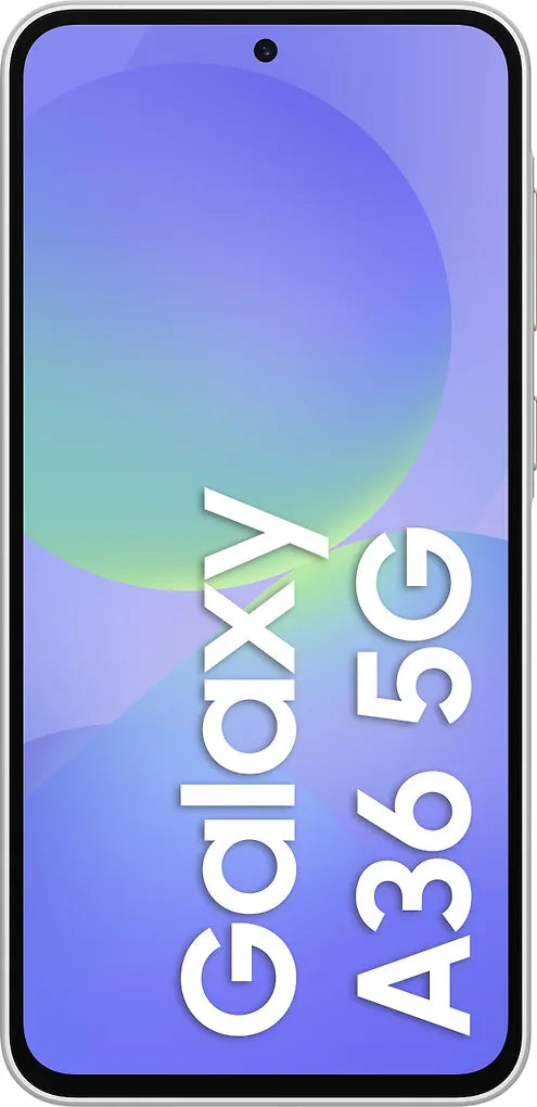 Samsung Galaxy A36 5G puhelin, 128/6 Gt, valkoinen