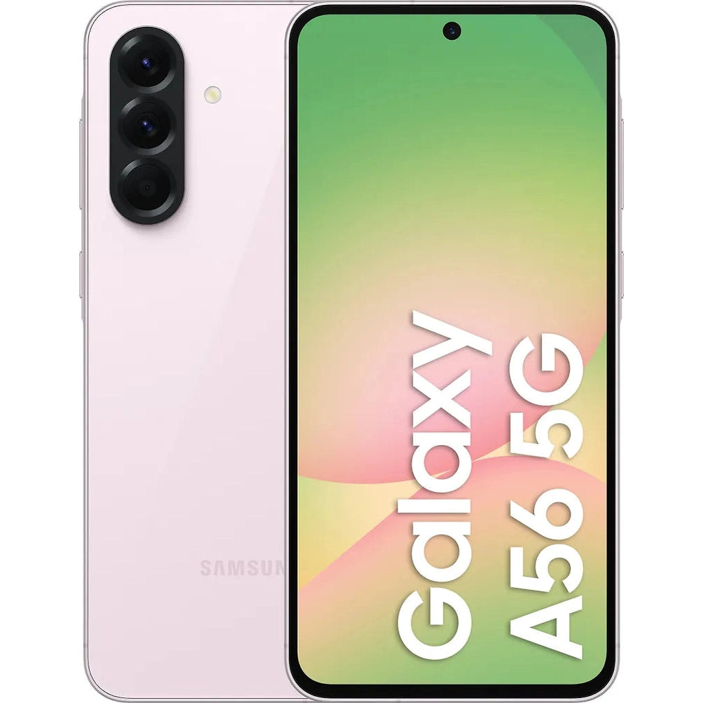 Samsung Galaxy A56 5G puhelin, 256/8 Gt, vaaleanpunainen - E-store.fi