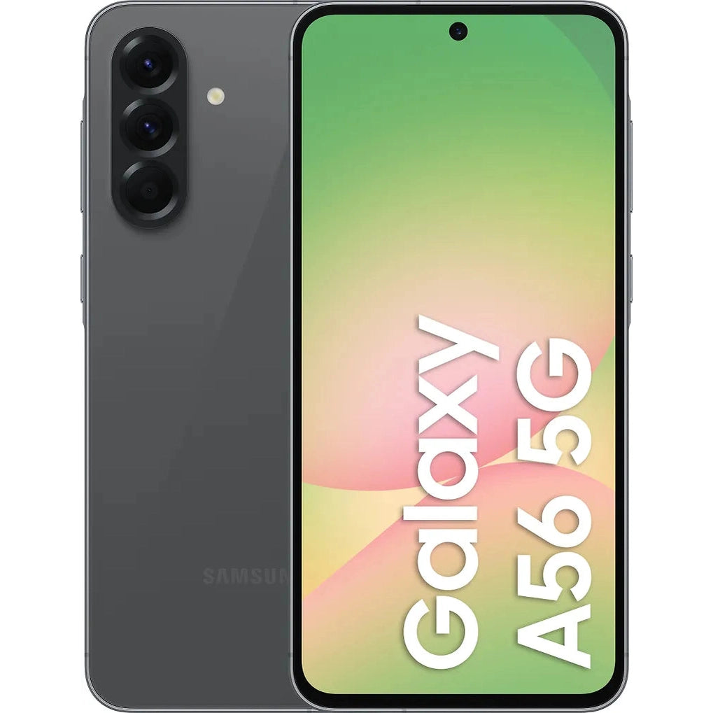 Samsung Galaxy A56 5G puhelin, 128/8 Gt, musta - E-store.fi
