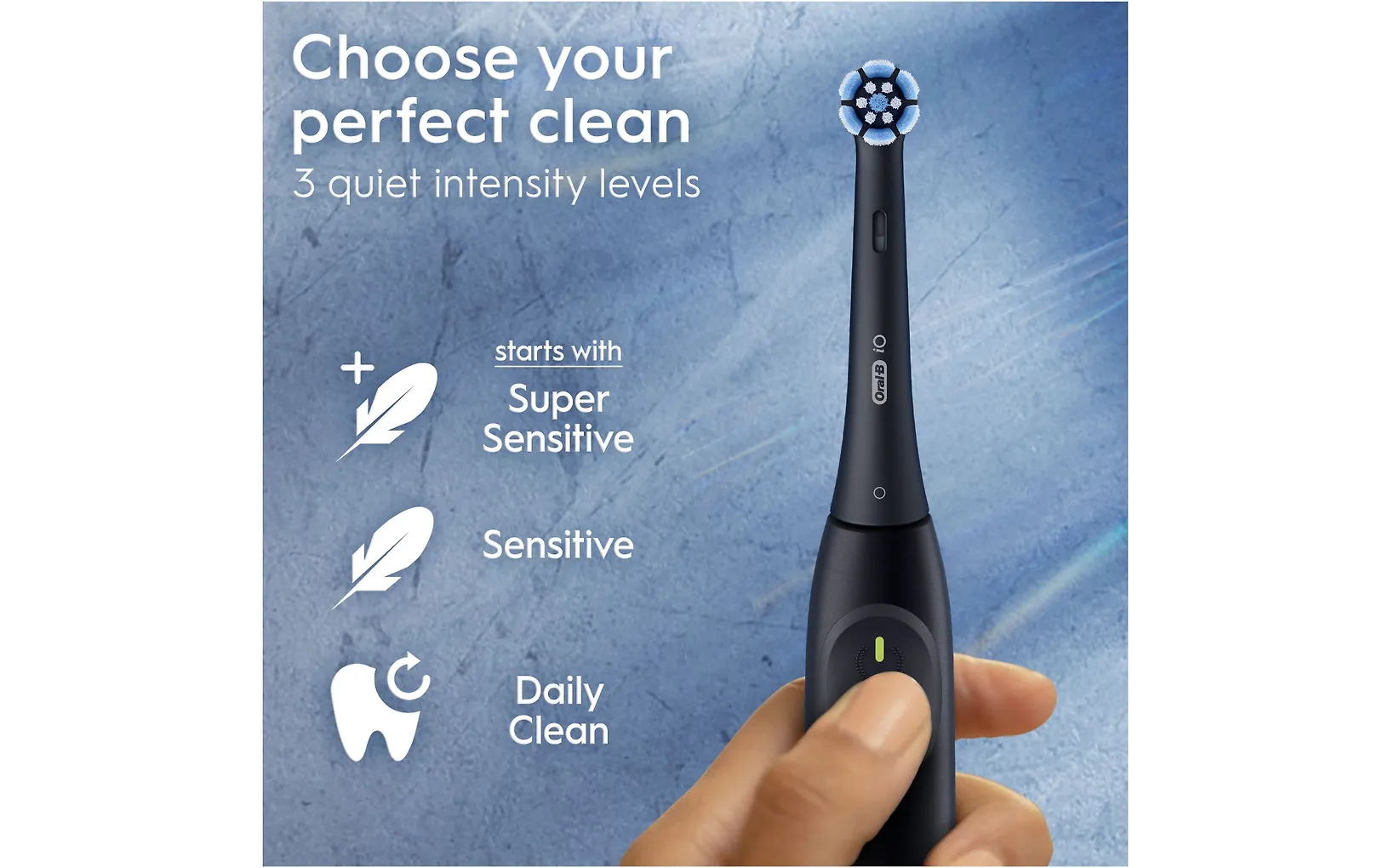 Oral-B iO2 Duo sähköhammasharjapari, musta & vaaleanpunainen