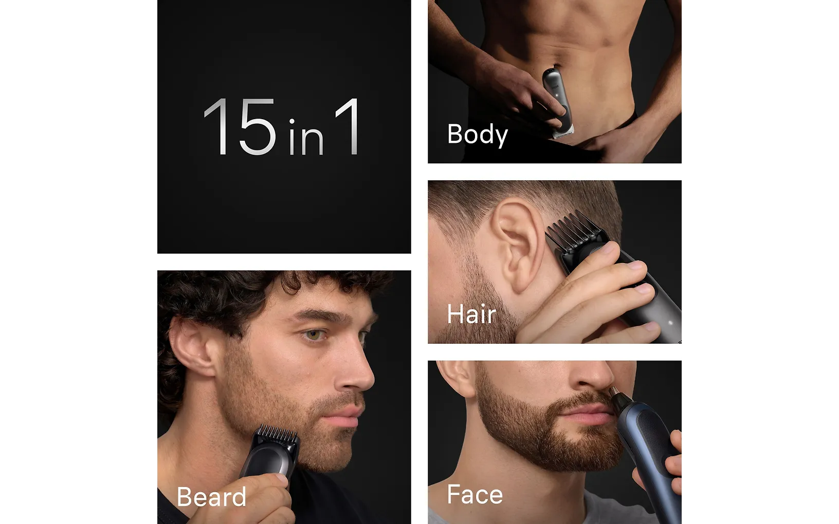 Braun All-in-One Series 7 monitoimitrimmeri, AIO7580, sininen