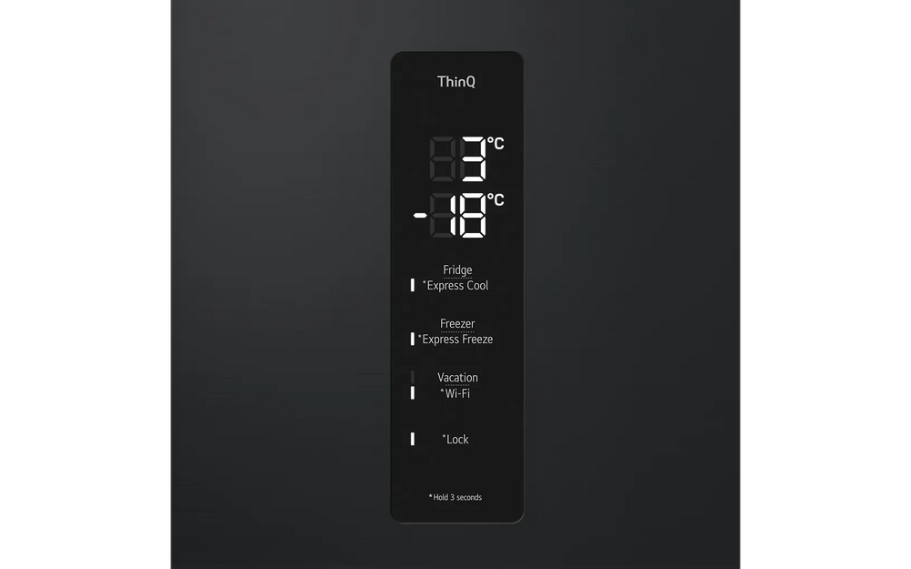 LG GBV7170EEV jääkaappipakastin, musta