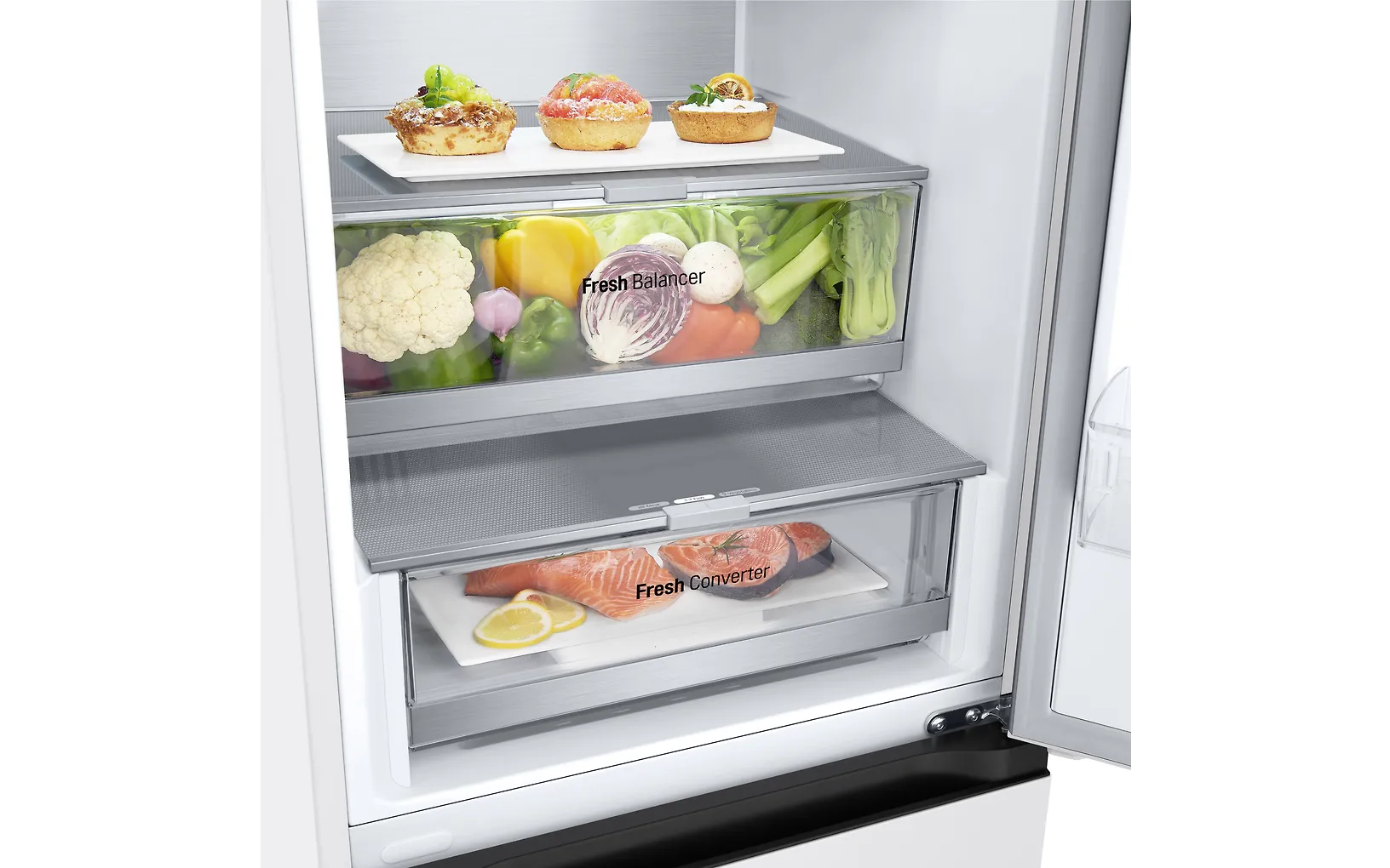LG GBV7170ESW jääkaappipakastin, valkoinen