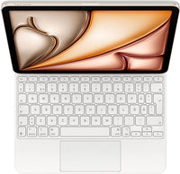 Apple Magic Keyboard 11" iPad Airille (M4) näppäimistö ja suoja, valkoinen (MDFV4) – kuva 2