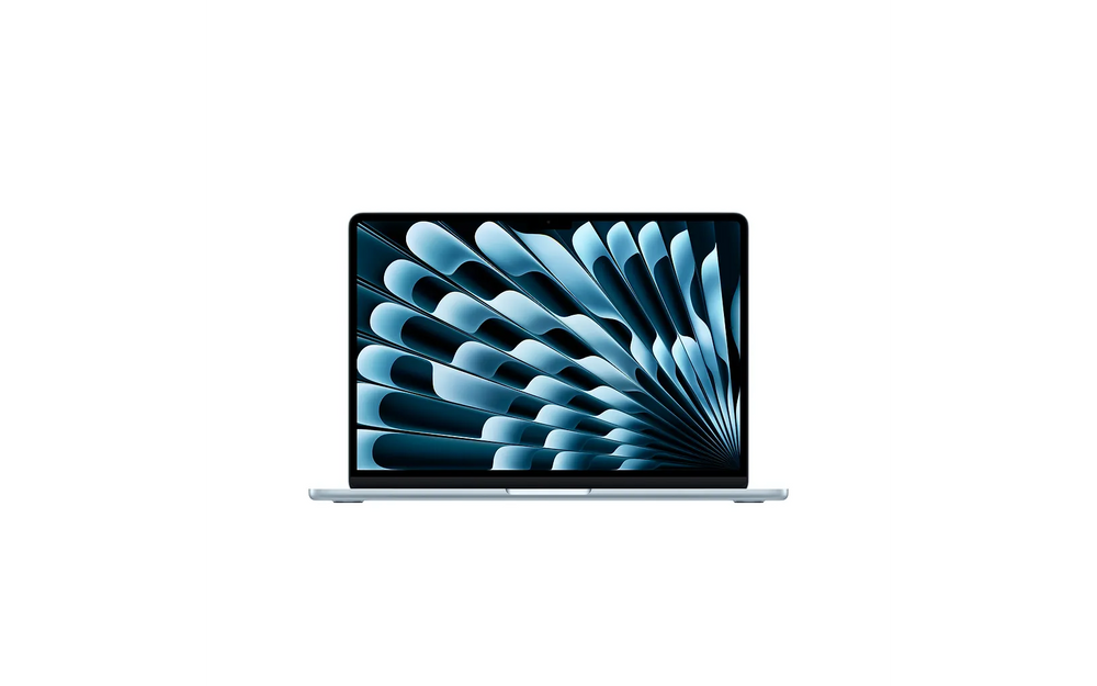 Apple MacBook Air 13" M4 16 Gt, 256 Gt 2025 -kannettava, taivaansininen (MC6T4)