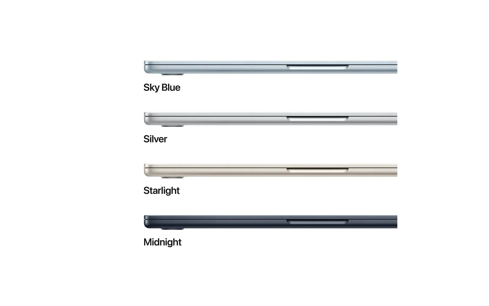Apple MacBook Air 13" M4 16 Gt, 256 Gt 2025 -kannettava, taivaansininen (MC6T4)