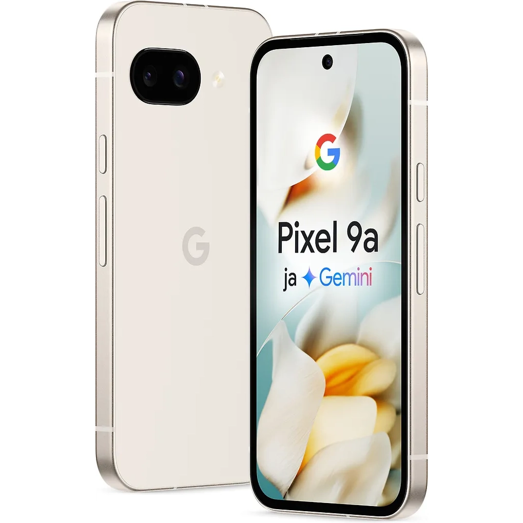 Google Pixel 9a puhelin, 128/8 Gt, Porcelain - E-store.fi