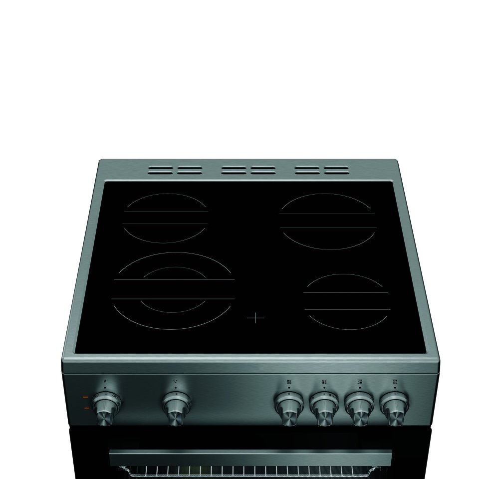 Whirlpool W6V8KMSX keraaminen liesi, teräs