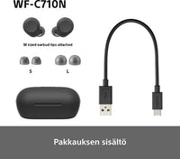 Sony WF-C710N vastamelunappikuulokkeet, musta – kuva 12