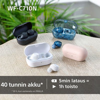 Sony WF-C710N vastamelunappikuulokkeet, musta – kuva 7