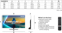 Philips 42" OLED810 – 4K Ambilight Google TV