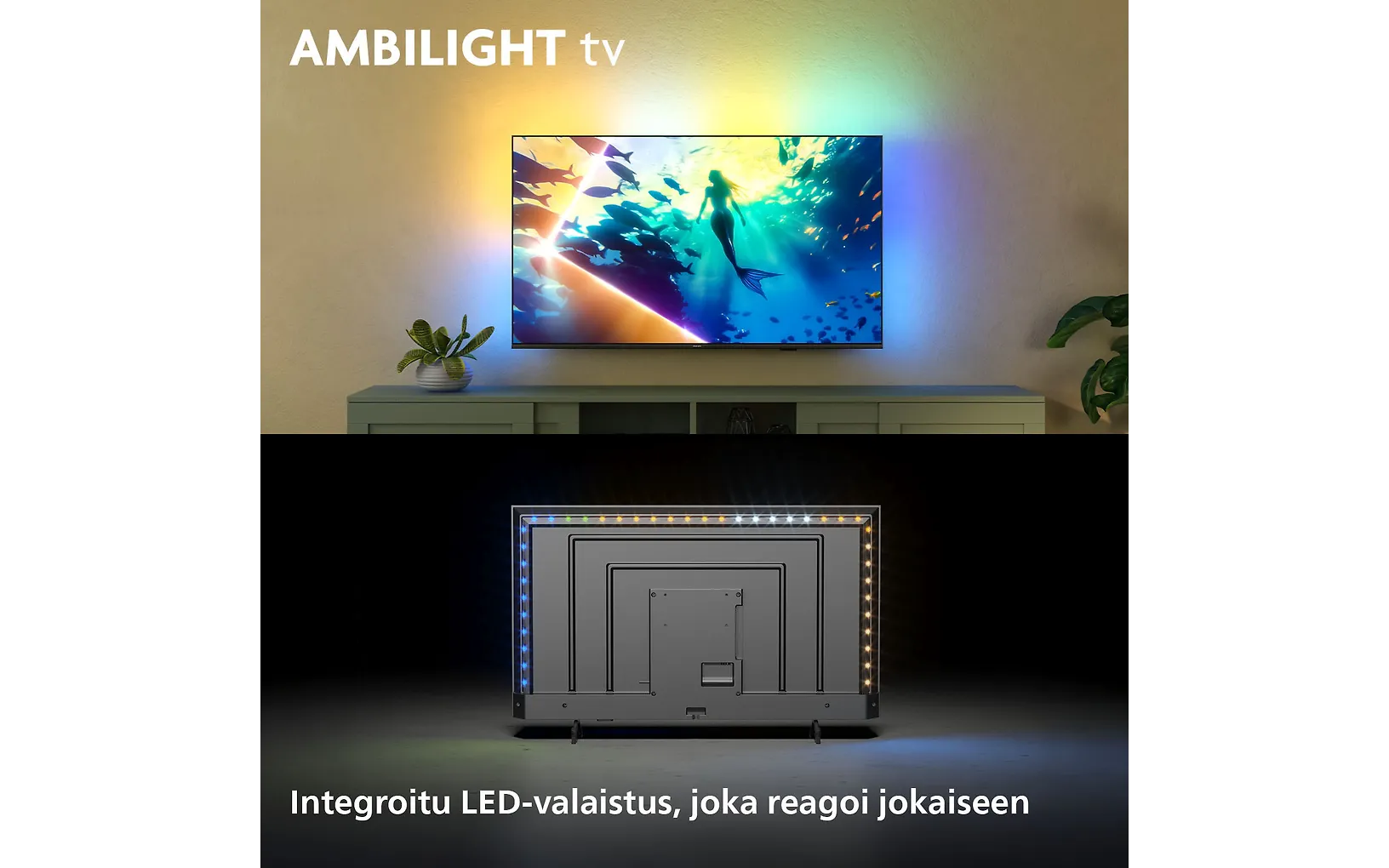 Philips 43" PUS8000 – 4K LED Ambilight-TV