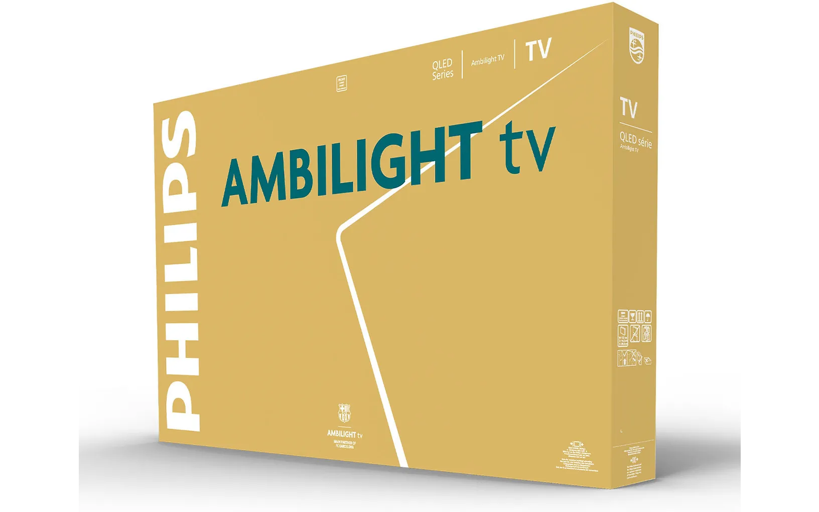 Philips 50" PUS8550 – 4K QLED Ambilight-TV