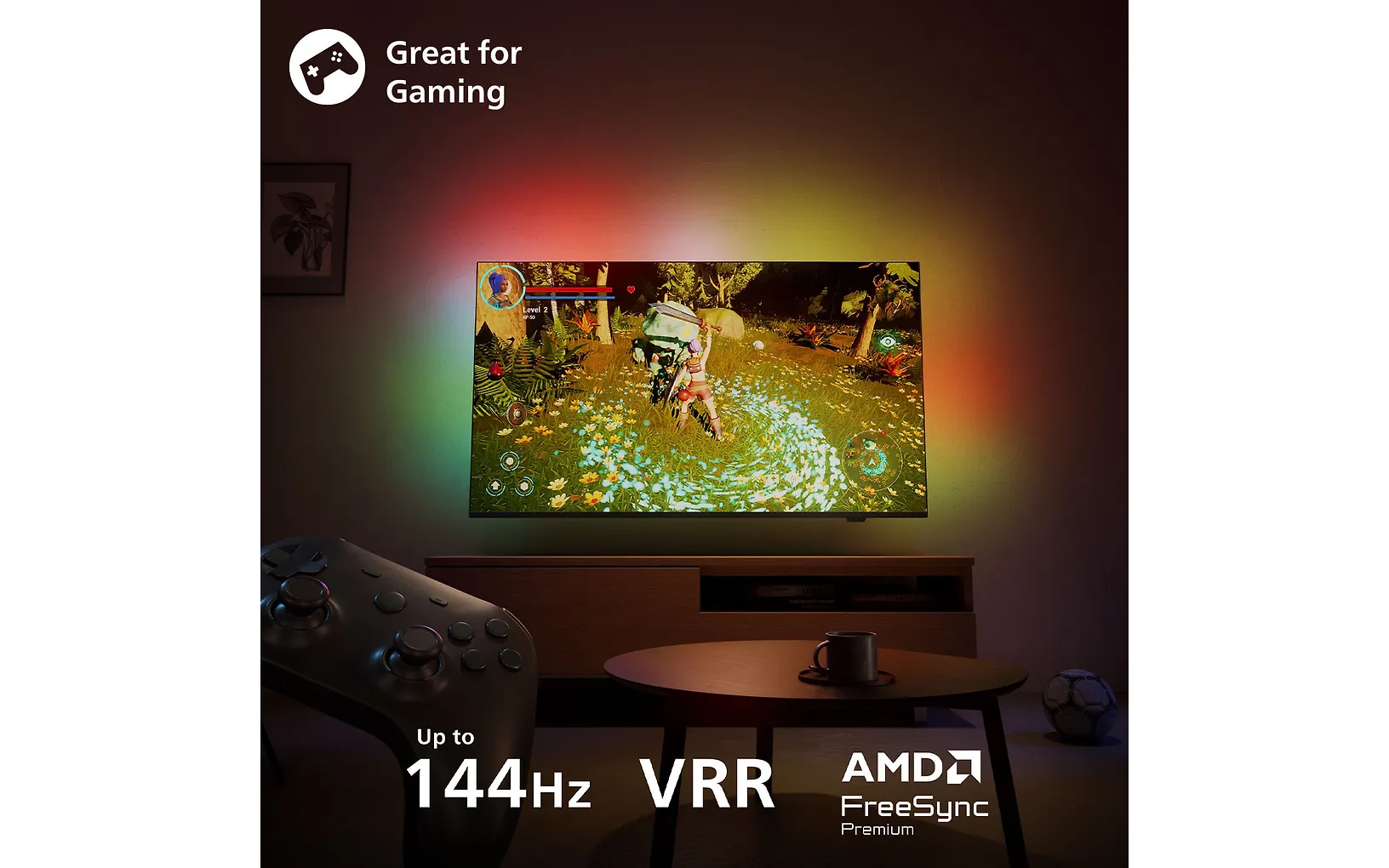 Philips The One 43" PUS9000 – 4K QLED Ambilight-TV