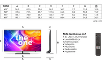 Philips The One 50" PUS9000 – 4K QLED Ambilight TV