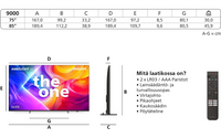 Philips The One 85" PUS9000 – 4K QLED Ambilight TV