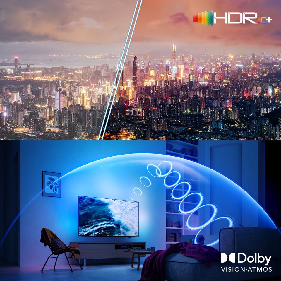 Philips 55" OLED910 – 4K OLED+ Ambilight Google TV