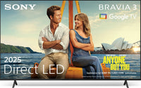 Sony 65" Bravia 3 – 4K LED Google TV
