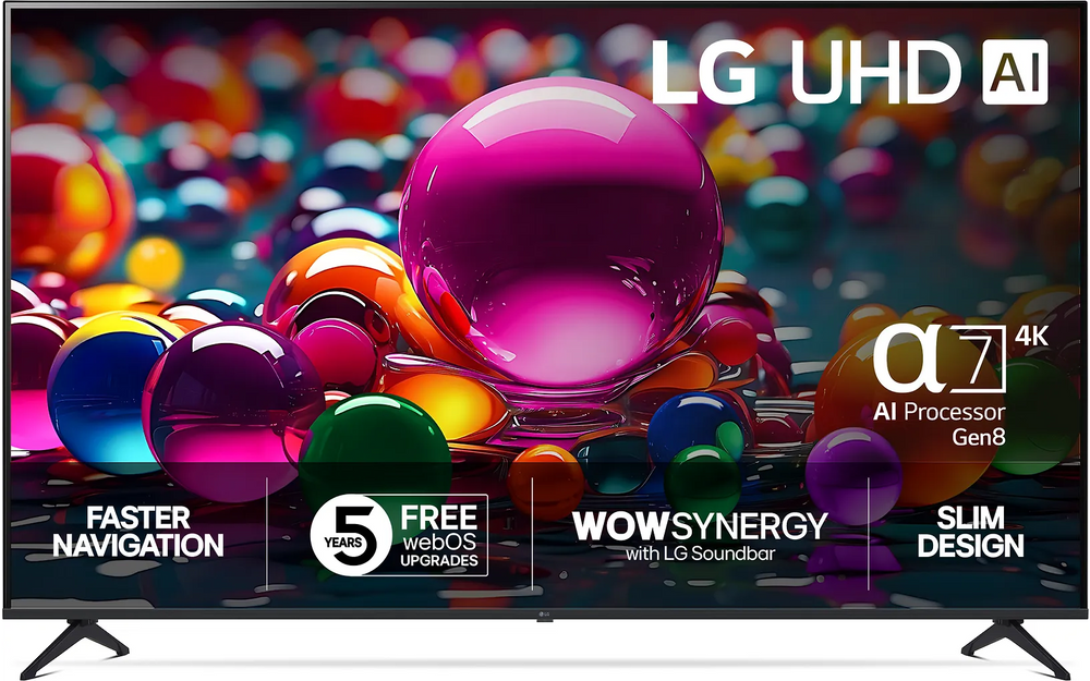 LG 75" UA75 – 4K LED TV