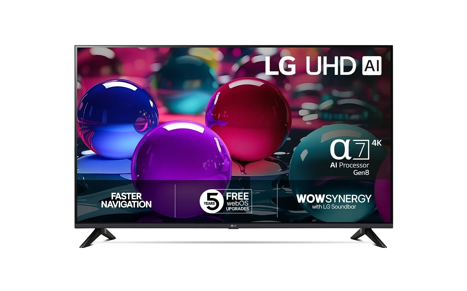 LG 43" UA73 - 4K LED TV
