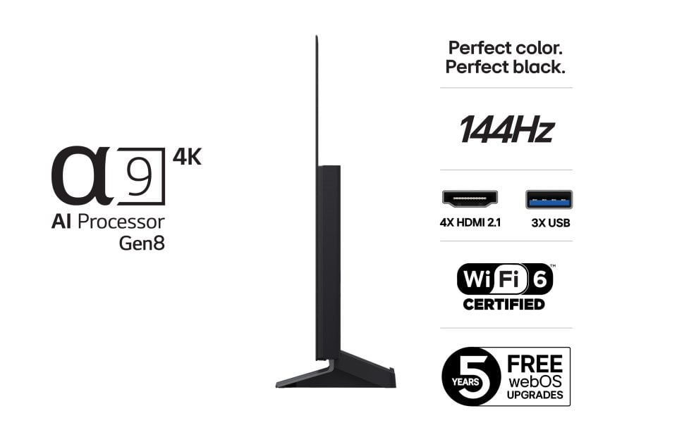 LG 48" OLED evo C5 – 4K TV (C55)