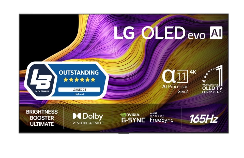 LG 65" OLED evo G5 – 4K TV seinätelineellä (G58)