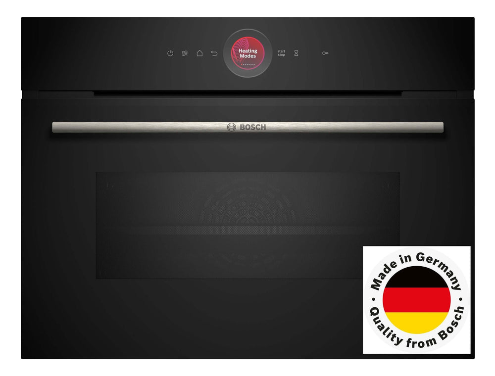 Bosch Serie 8 (CMG7241B1) yhdistelmäuuni, musta – kuva 1