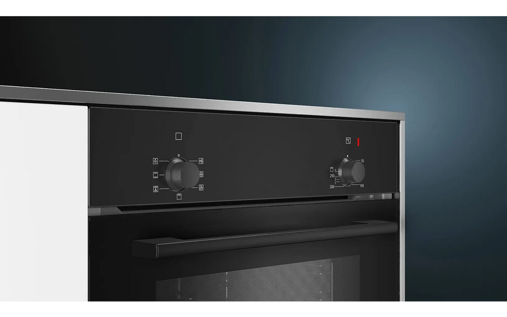 Siemens iQ100 (HB010FBA1) uuni, musta