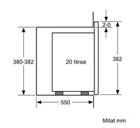 Siemens iQ300 (BF520LMA1) mikroaaltouuni, musta – kuva 7