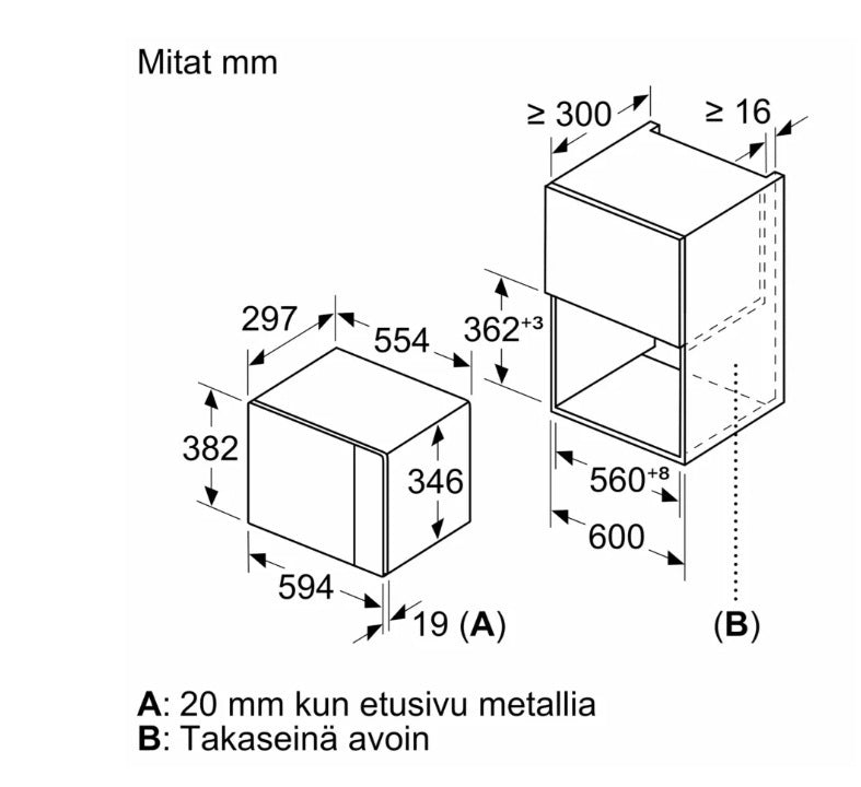 Siemens iQ300 (BF520LMA1) mikroaaltouuni, musta – kuva 4
