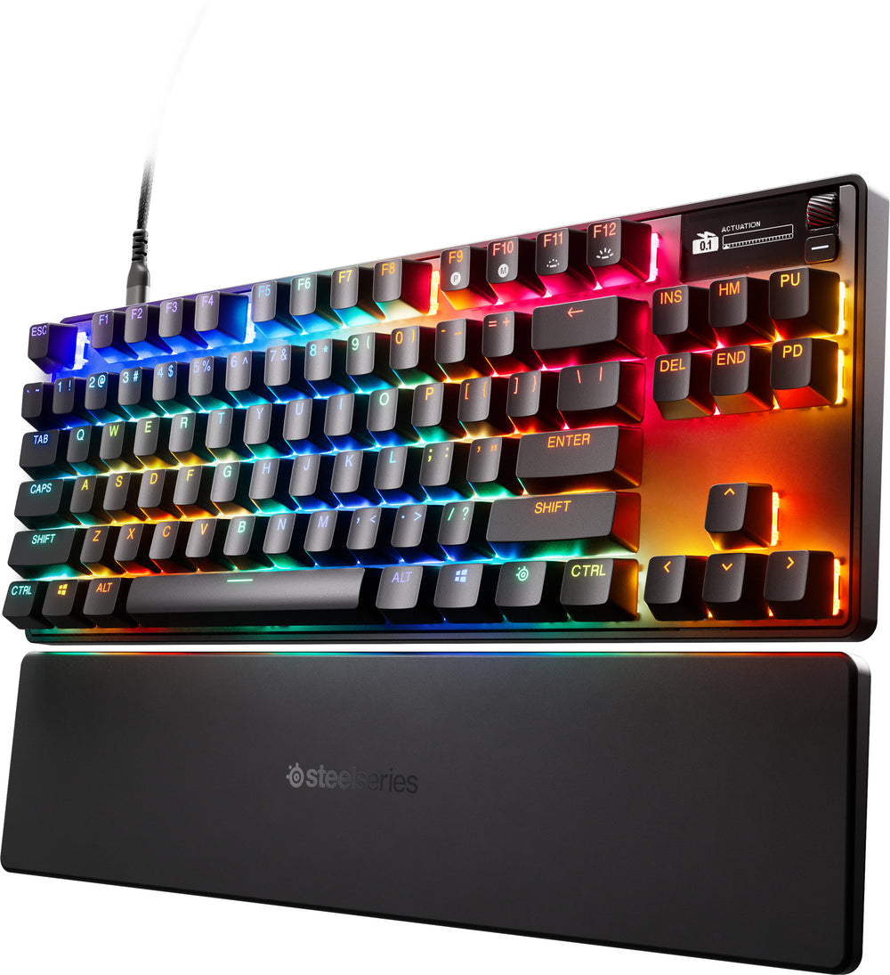 SteelSeries Apex Pro TKL Gen 3 pelinäppäimistö, Nordic, musta