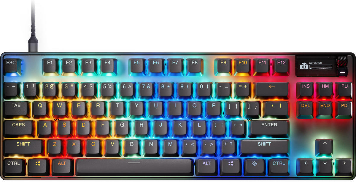 SteelSeries Apex Pro TKL Gen 3 pelinäppäimistö, Nordic, musta – kuva 8