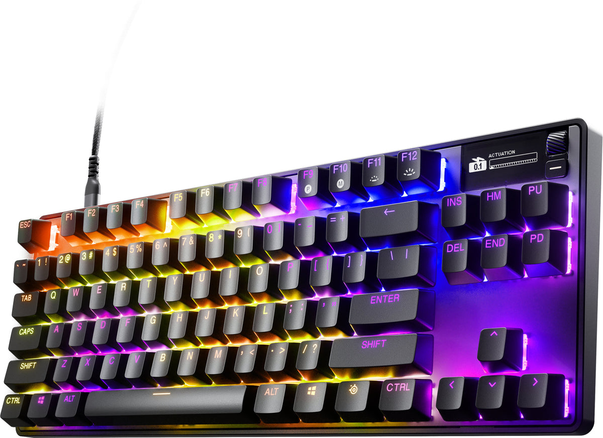 SteelSeries Apex Pro TKL Gen 3 pelinäppäimistö, Nordic, musta – kuva 5