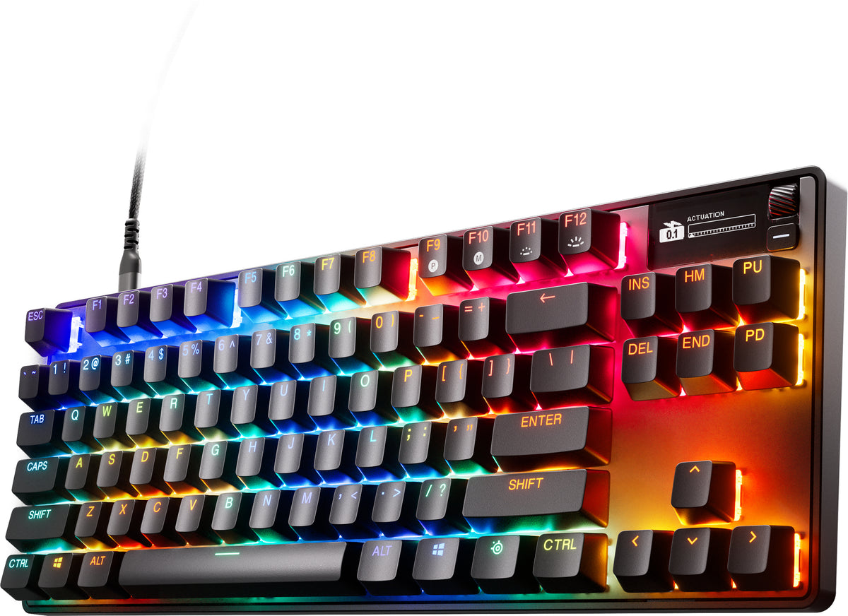 SteelSeries Apex Pro TKL Gen 3 pelinäppäimistö, Nordic, musta – kuva 6