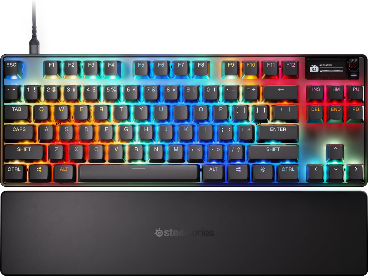 SteelSeries Apex Pro TKL Gen 3 pelinäppäimistö, Nordic, musta – kuva 7