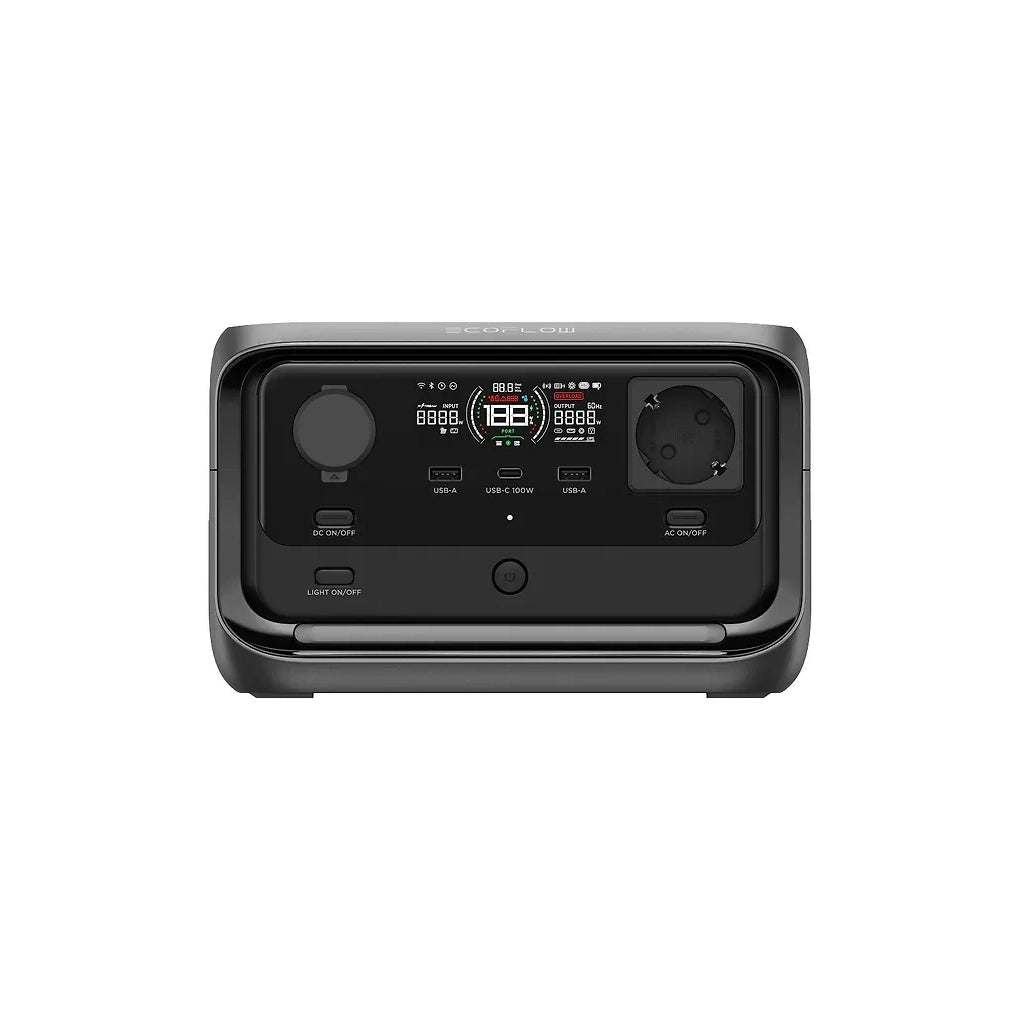 EcoFlow River 3 Plus bärbar kraftstation, 286 Wh