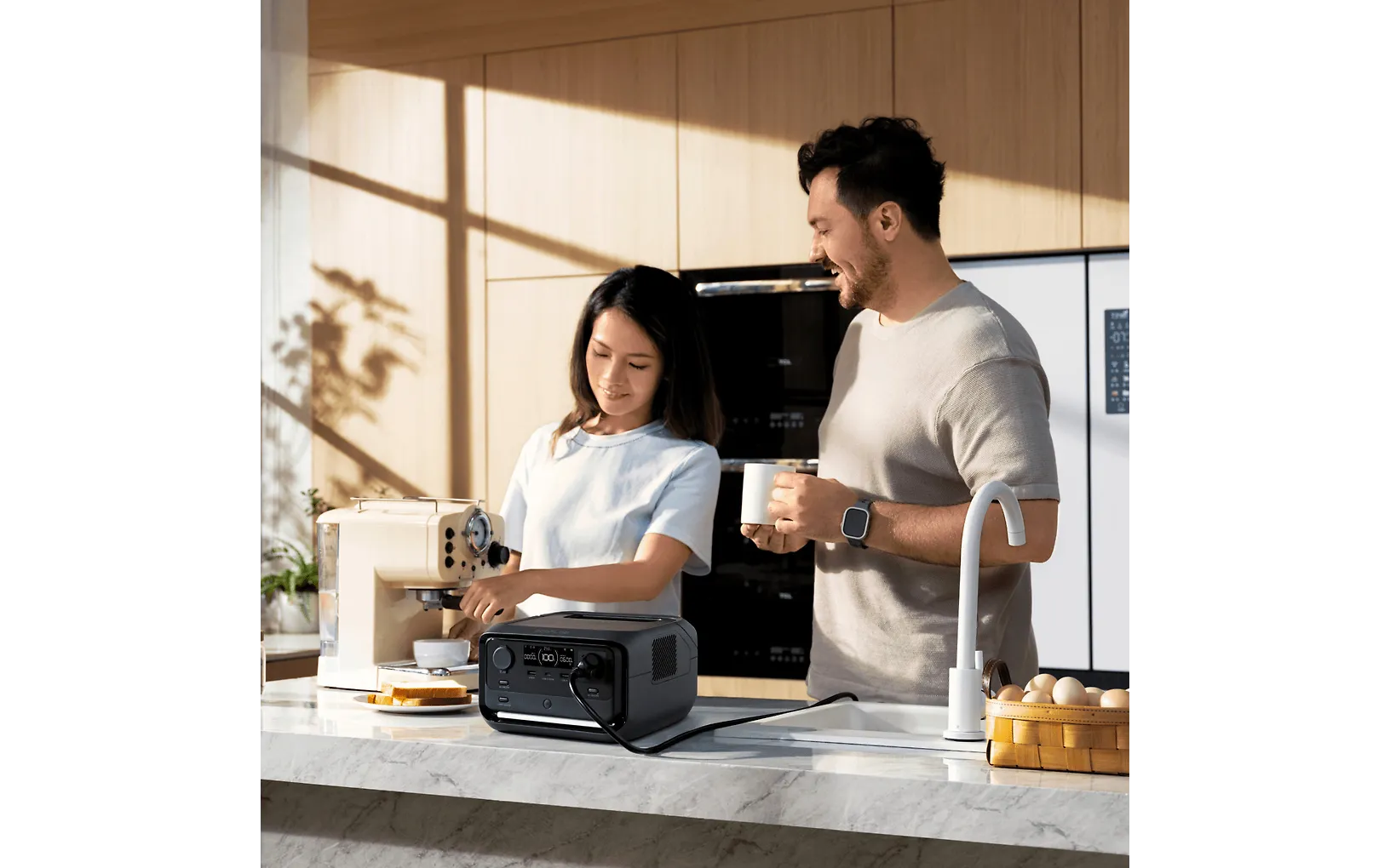 EcoFlow River 3 Plus bärbar kraftstation, 286 Wh