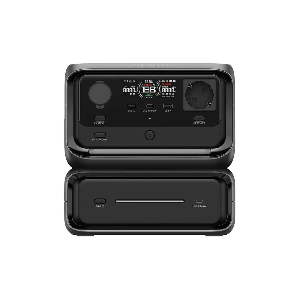 EcoFlow River 3 MAX bärbar kraftstation, 572 Wh