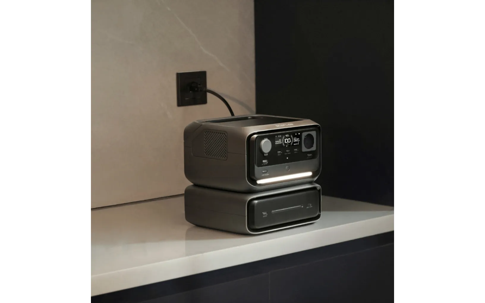 EcoFlow River 3 MAX bärbar kraftstation, 572 Wh