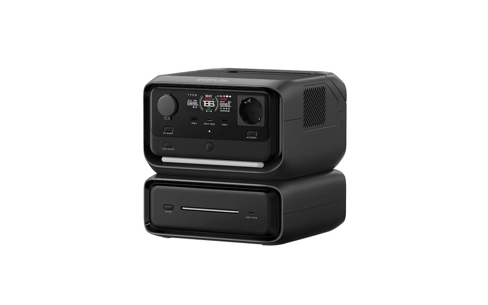 EcoFlow River 3 MAX bärbar kraftstation, 572 Wh