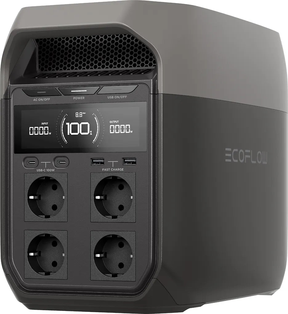EcoFlow Delta 3 kannettava virta-asema, 1024 Wh - E-store.fi