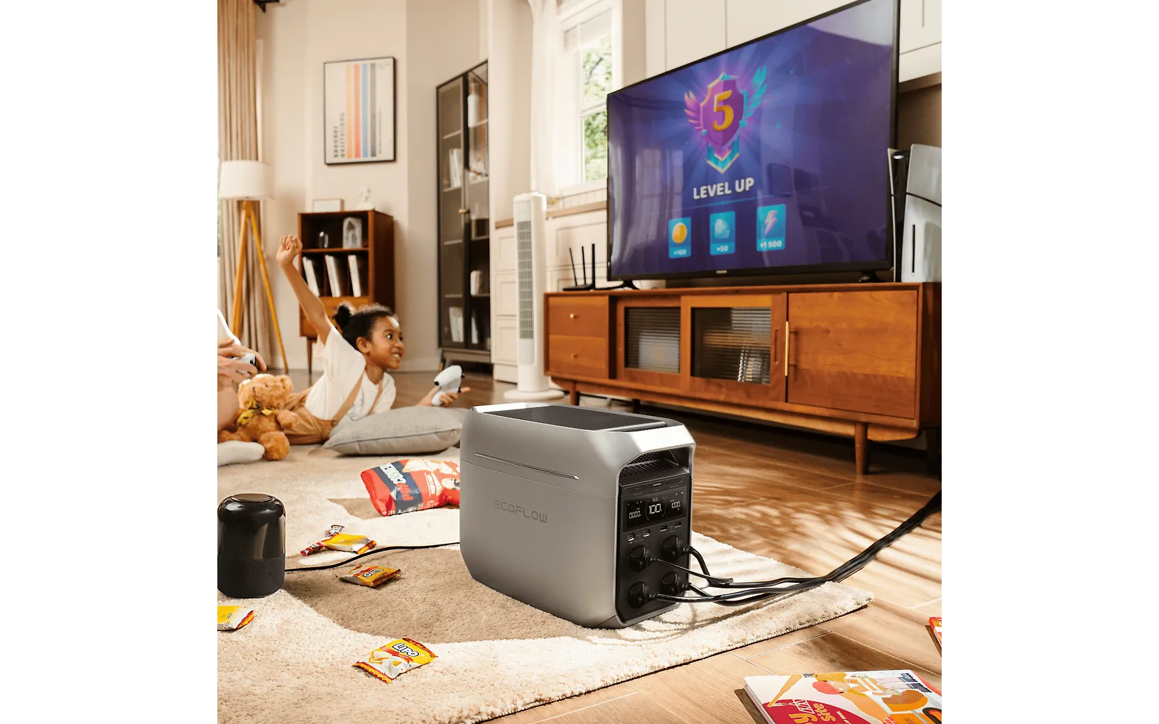 EcoFlow Delta 3 Plus kannettava virta-asema, 1024 Wh