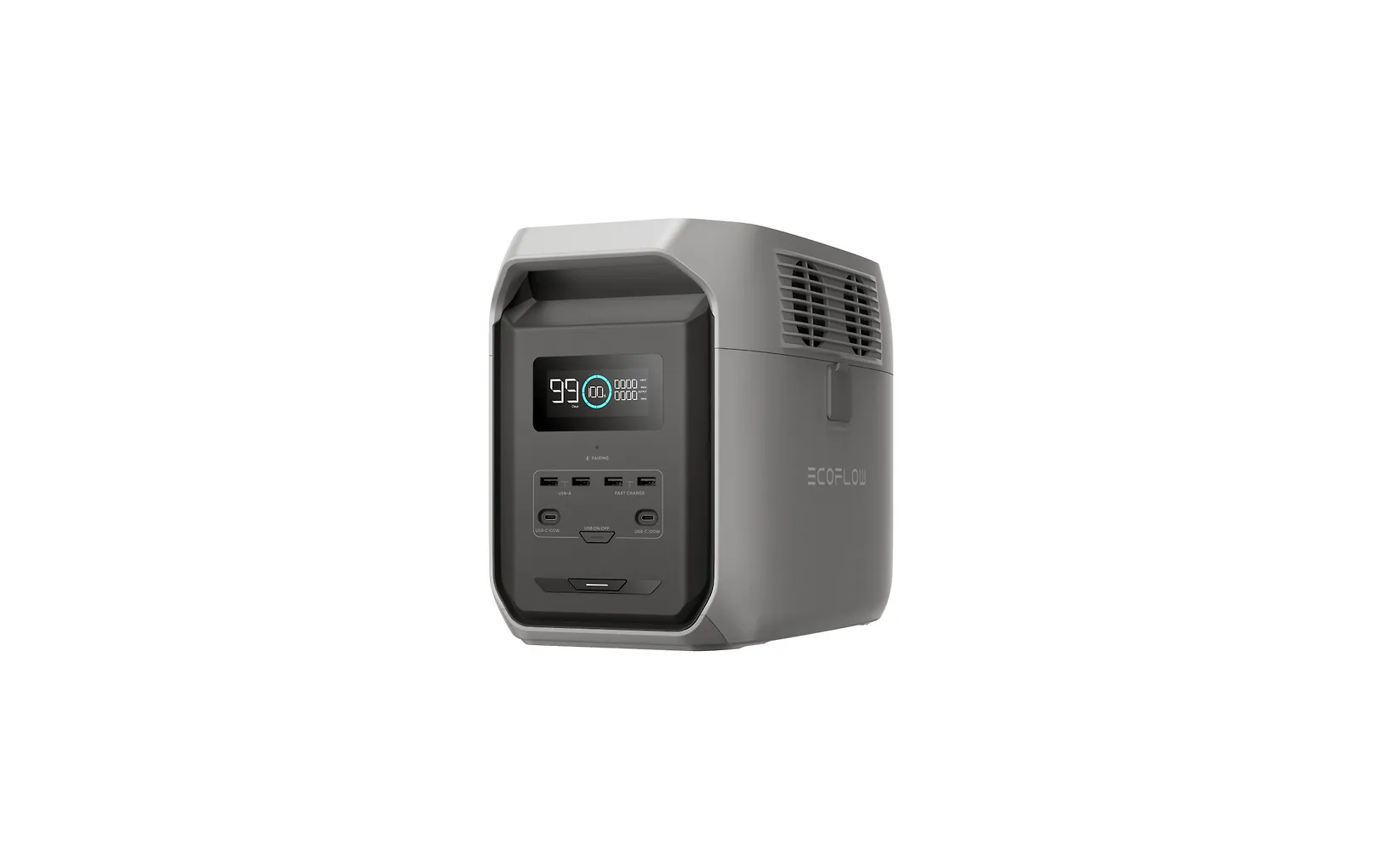 EcoFlow Delta 3 1500 bärbar kraftstation, 1536 Wh