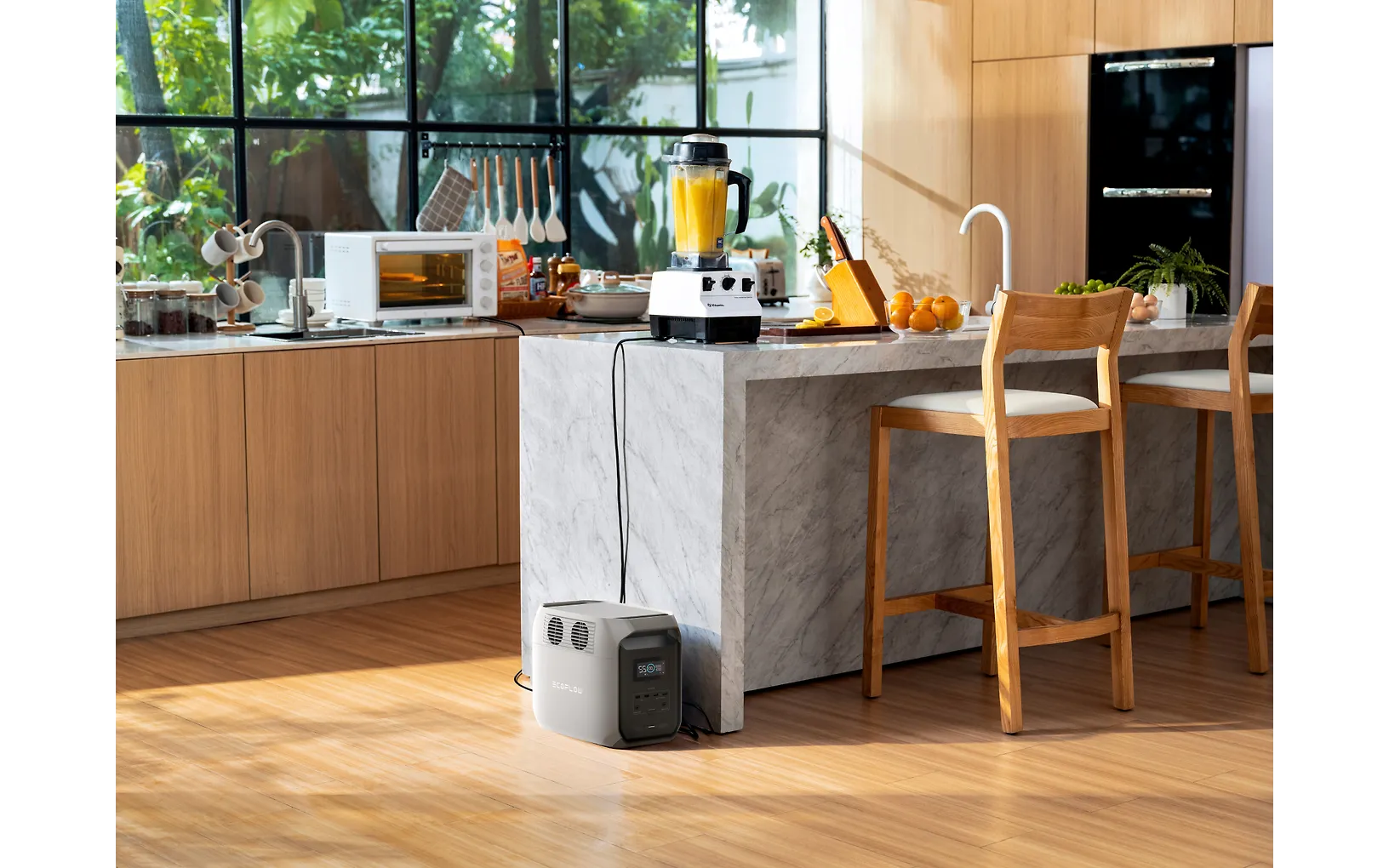 EcoFlow Delta 3 1500 bärbar kraftstation, 1536 Wh