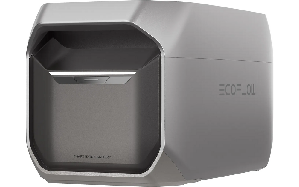 EcoFlow Delta 3 extra batteri till Delta 3/3 Plus kraftstation, 1024 Wh