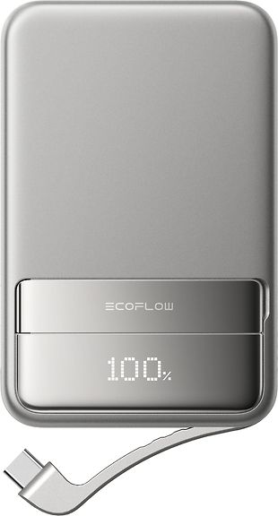 EcoFlow Rapid 10000 varavirtalähde, 10 000 mAh, hopea – kuva 2
