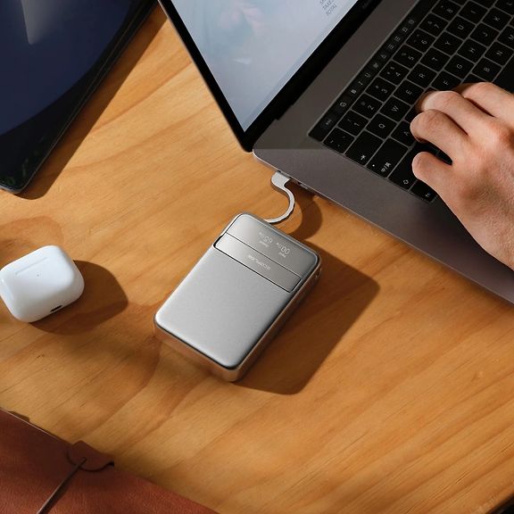 EcoFlow Rapid 10000 varavirtalähde, 10 000 mAh, hopea – kuva 14